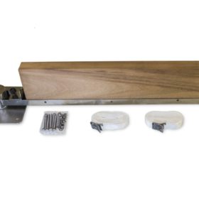 Swing-Away Dinghy Stowage