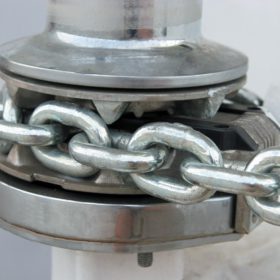 Anchor chaine in stainless steel calibrated