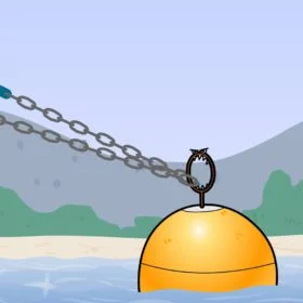 Chain for Mooring Buoys