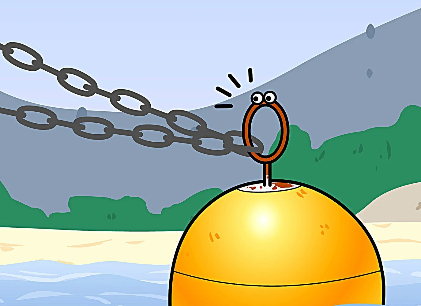 Chain for Mooring Buoys