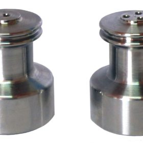 Salt and Pepper Shaker in stainless steel
