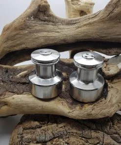 Salt and Pepper Shaker in stainless steel