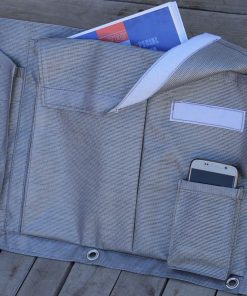 Mehr Platz, mehr Komfort: Mit 4 Fächern bietet unsere Tasche Stauraum für Karten, Fernglas, Handy und mehr - perfekt für jeden Bootsausflug.