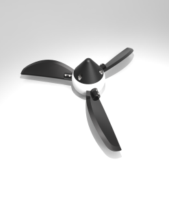 Alternative view of Propeller for Hydro Charger