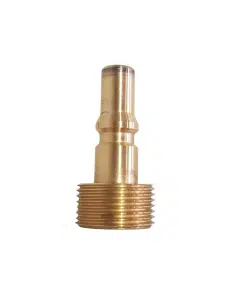 Brass water connection with Gardena thread