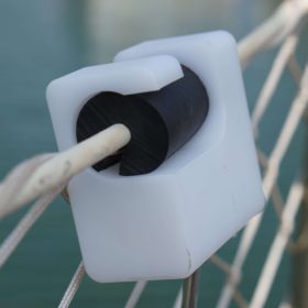 Bush for rail cable