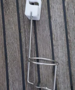 Drinkholder for Guard Rails and Stanchions