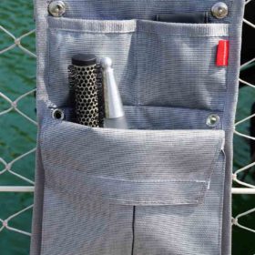 Storage bag for railing