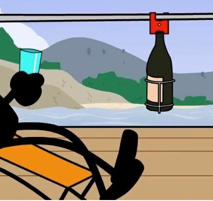 Getränke sicher an der Reling befestigt mit unseren innovativen Getränkehaltern