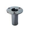 Base tintero der acero inoxidable