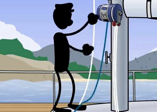 Mit dem Mastlift kommen sie ganz ohne fremde Hilfe auf den Mast. Einfache Bedienung, sicherer Halt